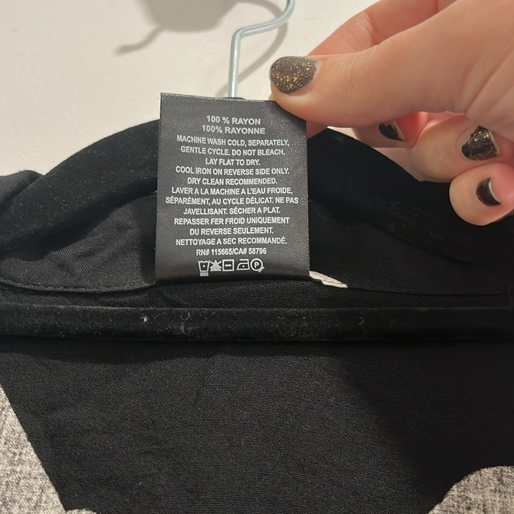 Scream Ghostface Button-Down Crop Top - image 4